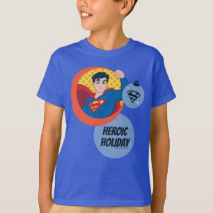Justizielle Liga Superman Holiday Bauble T-Shirt