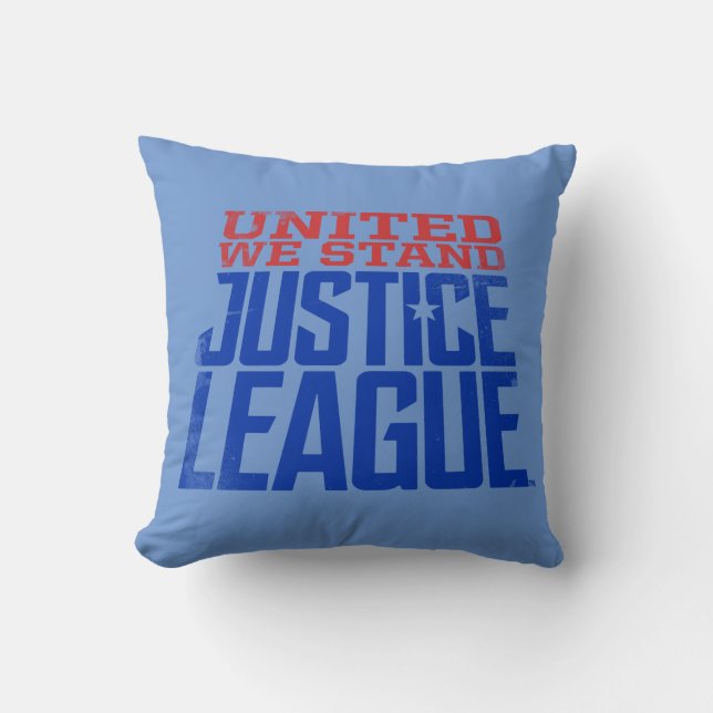 Justizielle Liga | United We Stand Graphic Kissen (Vorderseite)
