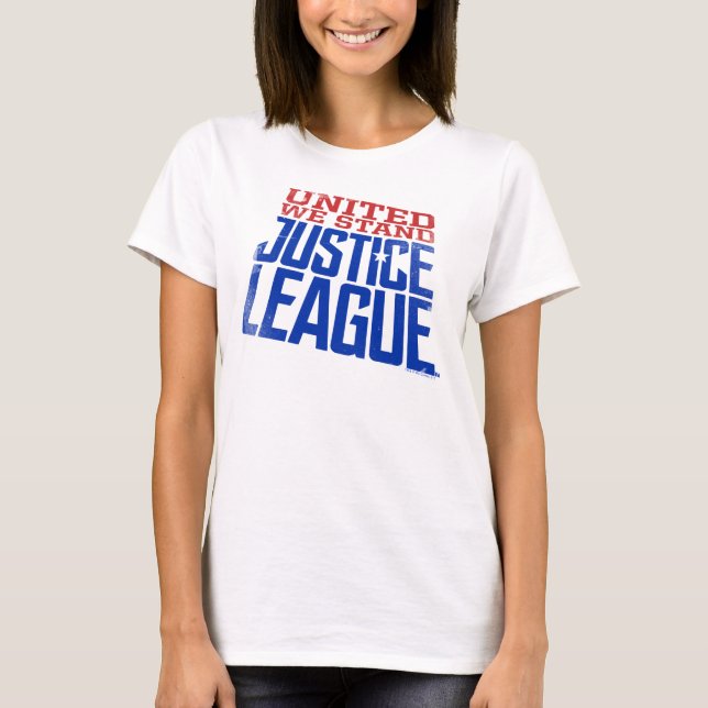 Justizielle Liga | United We Stand Graphic T-Shirt (Vorderseite)
