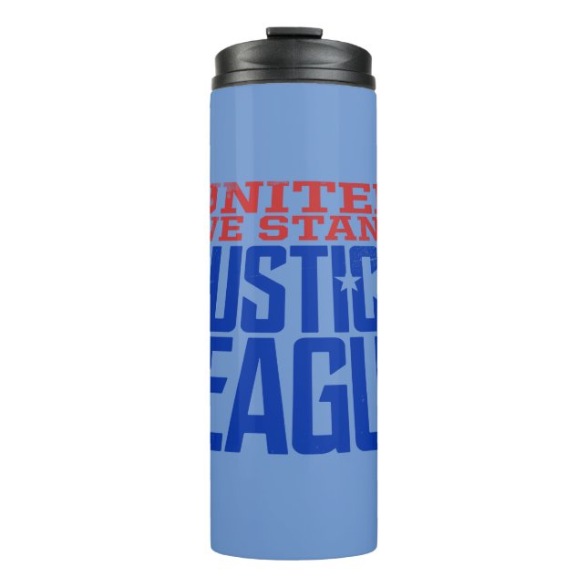 Justizielle Liga | United We Stand Graphic Thermosbecher (Vorderseite)