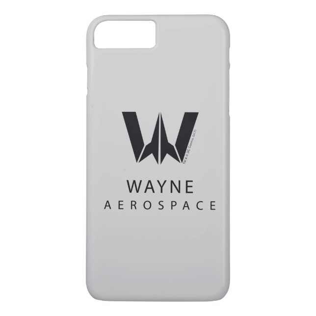 Justizielle Liga | Wayne Aerospace Logo Case-Mate iPhone Hülle (Rückseite)