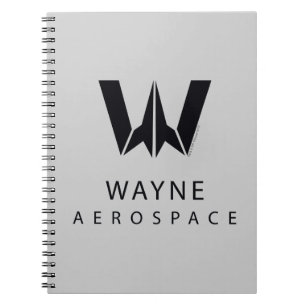 Justizielle Liga   Wayne Aerospace Logo Notizblock