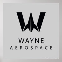 Justizielle Liga | Wayne Aerospace Logo