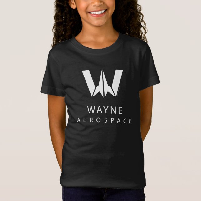 Justizielle Liga | Wayne Aerospace Logo T-Shirt (Vorderseite)