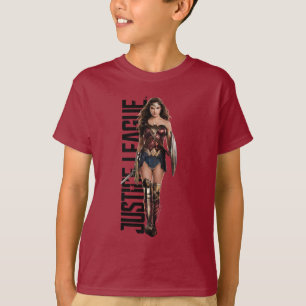 Justizielle Liga Wonder Woman auf dem Schlachtfe T-Shirt