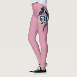 Justizielle Liga   Wonder Woman & JL Icon Pop Art Leggings