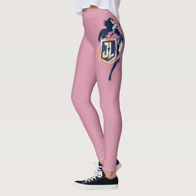 Justizielle Liga | Wonder Woman & JL Icon Pop Art Leggings (Links)