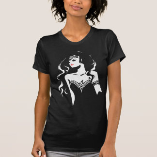 Justizielle Liga | Wonder Woman Noir Pop Art T-Shirt