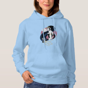 Justizielle Liga   Wonder Woman Profile Pop Art Hoodie