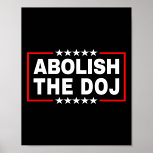Justizministerium (DJ) Pro Trump Poster
