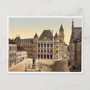Justizpalast, Bremen, Deutschland prachtvoller Pho Postkarte