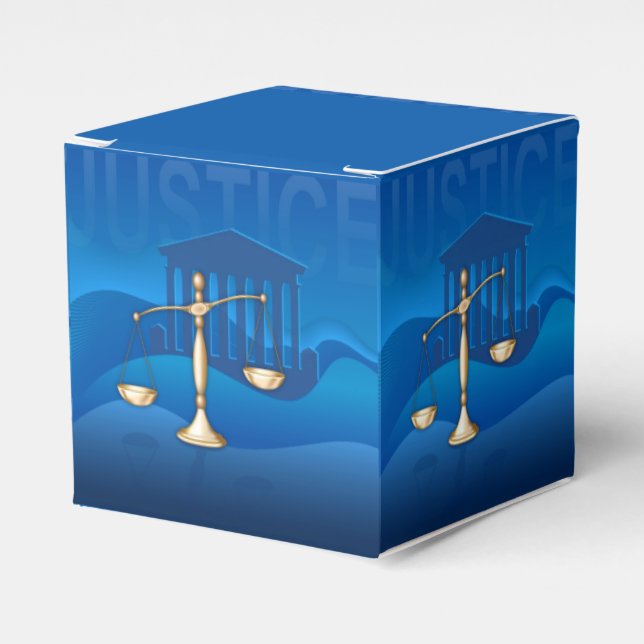 Justizwesen Geschenkschachtel (Vorderseite)