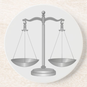 Justizwesen Getränkeuntersetzer