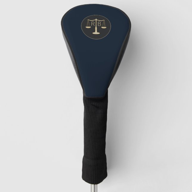Justizwesen Golf Headcover (Vorderseite)