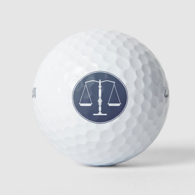 Justizwesen Golfball (Vorderseite)