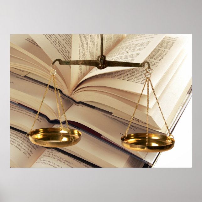 Justizwesen Poster (Vorne)