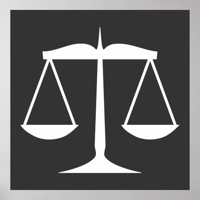 Justizwesen Poster (Vorne)