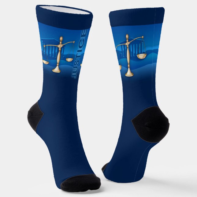 Justizwesen Socken (Gewinkelt)