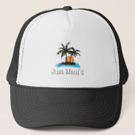 JustMauidTropical gerade Maui'd Truckerkappe