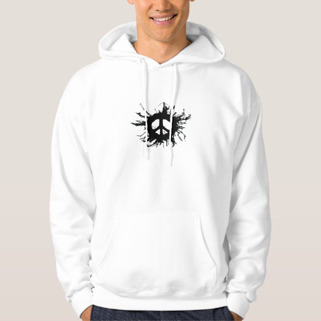 justpeacezaz hoodie (Vorderseite)