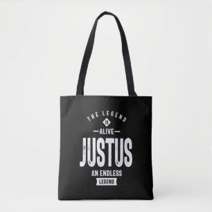 Justus Personalisiert Name Geburtstagsgeschenk Tasche
