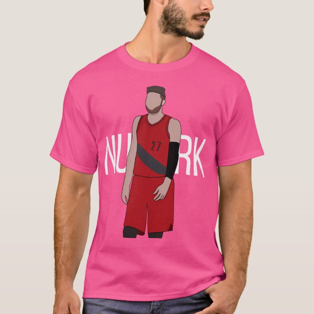 Jusuf Nurkic - 'Nurk' - Portland Trailblazers T-Shirt (Vorderseite)