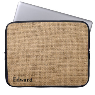 Jute Laptopschutzhülle