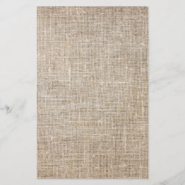 Jute Textile Briefpapier