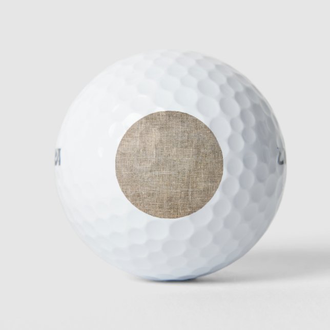 Jute Textile Golfball (Vorderseite)