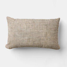 Jute Textile Lendenkissen