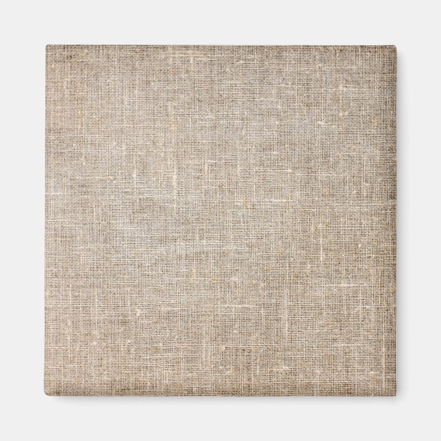 Jute Textile Magnet (Vorne)