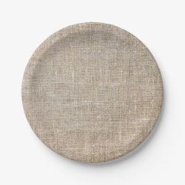 Jute Textile Pappteller