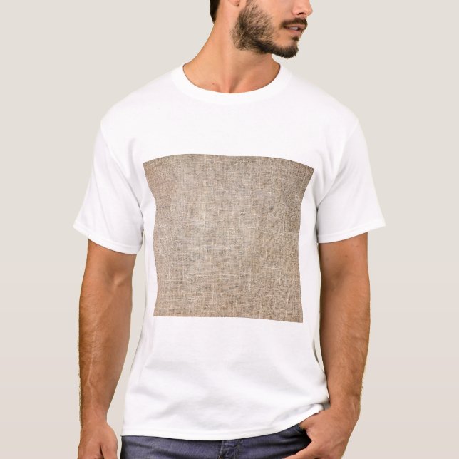 Jute Textile T-Shirt (Vorderseite)