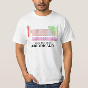 J'utilise ce T-shirt périodiquement drôle de