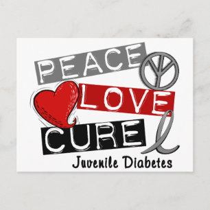 JUVENILE DIABETES POSTKARTE