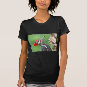 Juvenile Pileated Woodpecker Profile Geschenke App T-Shirt