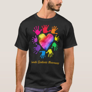 Juvenile Scoliose Awareness Hands Juvenile Scolio T-Shirt