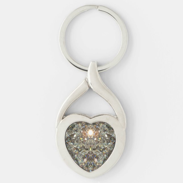 Juwel Bling Art Schlüsselanhänger (Vorderseite)