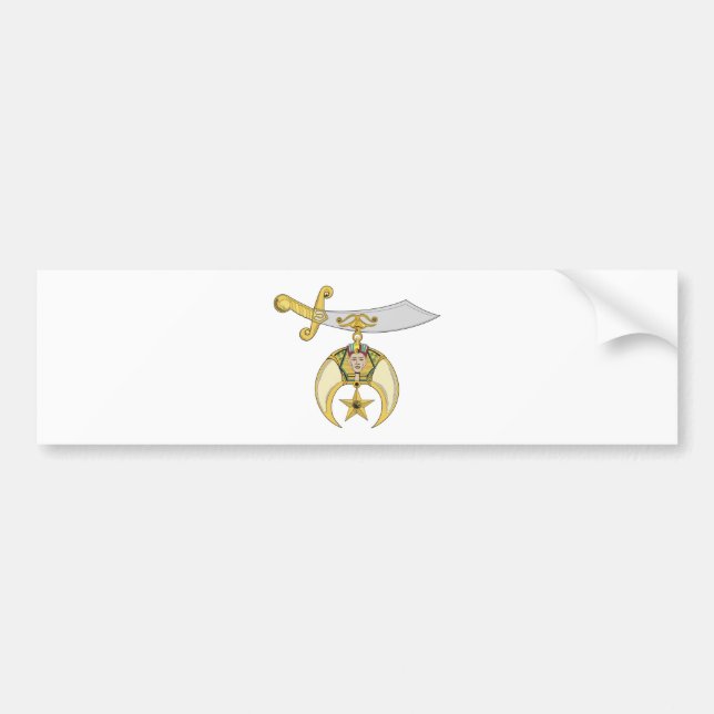 Juwel des Auftrages Autoaufkleber (Vorne)