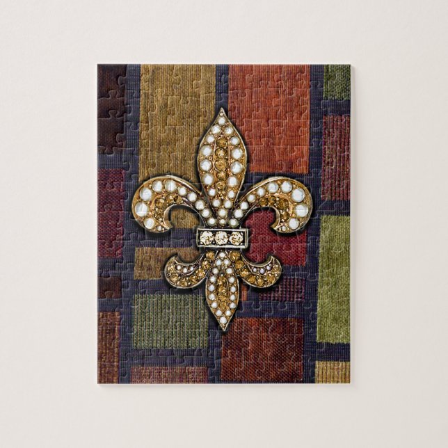 Juwel-Schein-Flecken Lilien-Flor New Orleans (Vertikal)