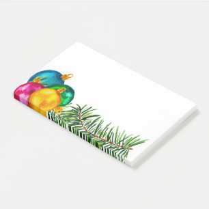 Juwel Ton Weihnachtsschmuck Pine sprire Post-it Klebezettel