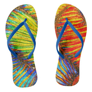 Juwelen eines Mermaids-Schwanzes Flip Flops