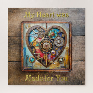 Juwelen Und Buntglas Herz Steampunk Serie