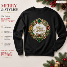Juwelen-Weihnachtskranz Luxus-Edelstein-Feiertag
