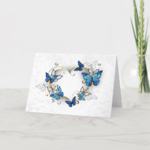 Juwelenherz mit Schmetterlingen Morpho Programm