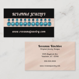 Juweler Gemologist Juwelier Design Sales Visitenkarte