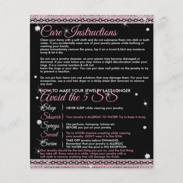 Juwelieranleitung Letztes Mal im Team Flyer (Vorne)