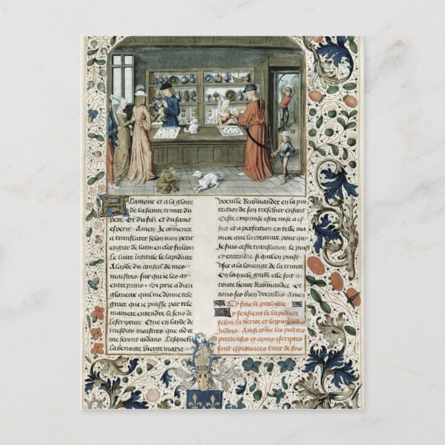 Juwelierladen, von Lapidaire de Mandeville Postkarte (Vorderseite)