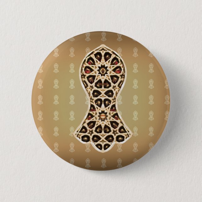 Juweliersandale des Propheten (Golden) Button (Vorderseite)