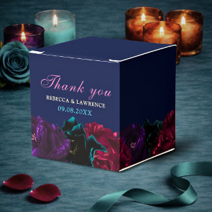 Juwelton-Farben-Hochzeit Geschenkschachtel